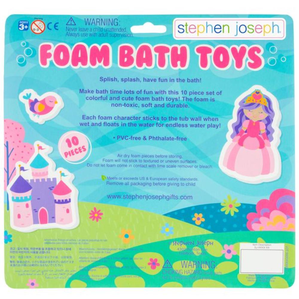 Stephen Joseph - Foam Bath Toy - Princess