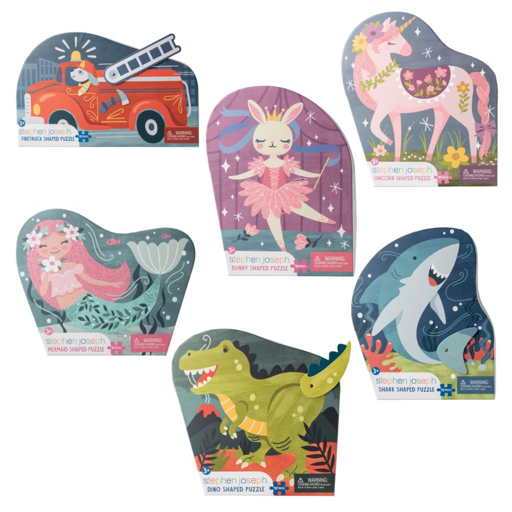 Stephen Joseph - Shaped Jigsaw Puzzle - Dino
