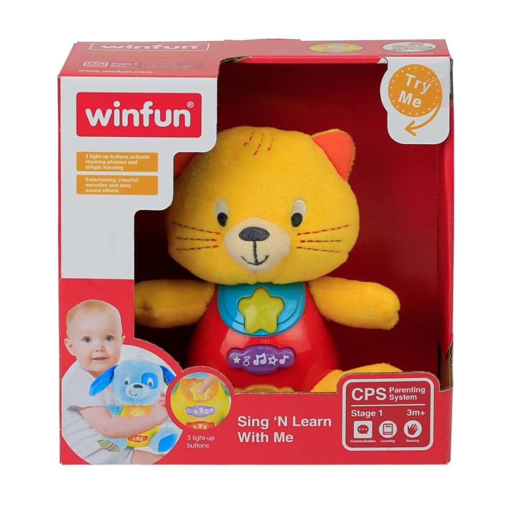 Winfun - Sing 'N Learn With Me - Kelsey Cat