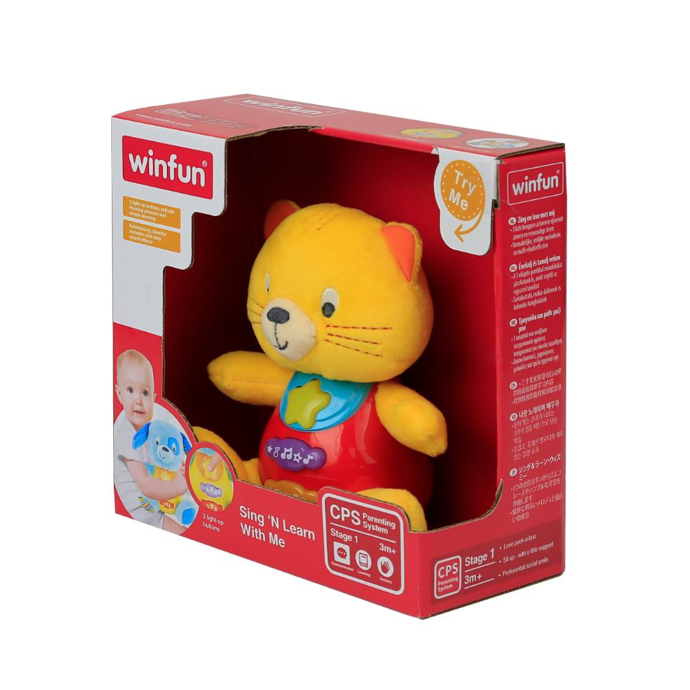 Winfun - Sing 'N Learn With Me - Kelsey Cat