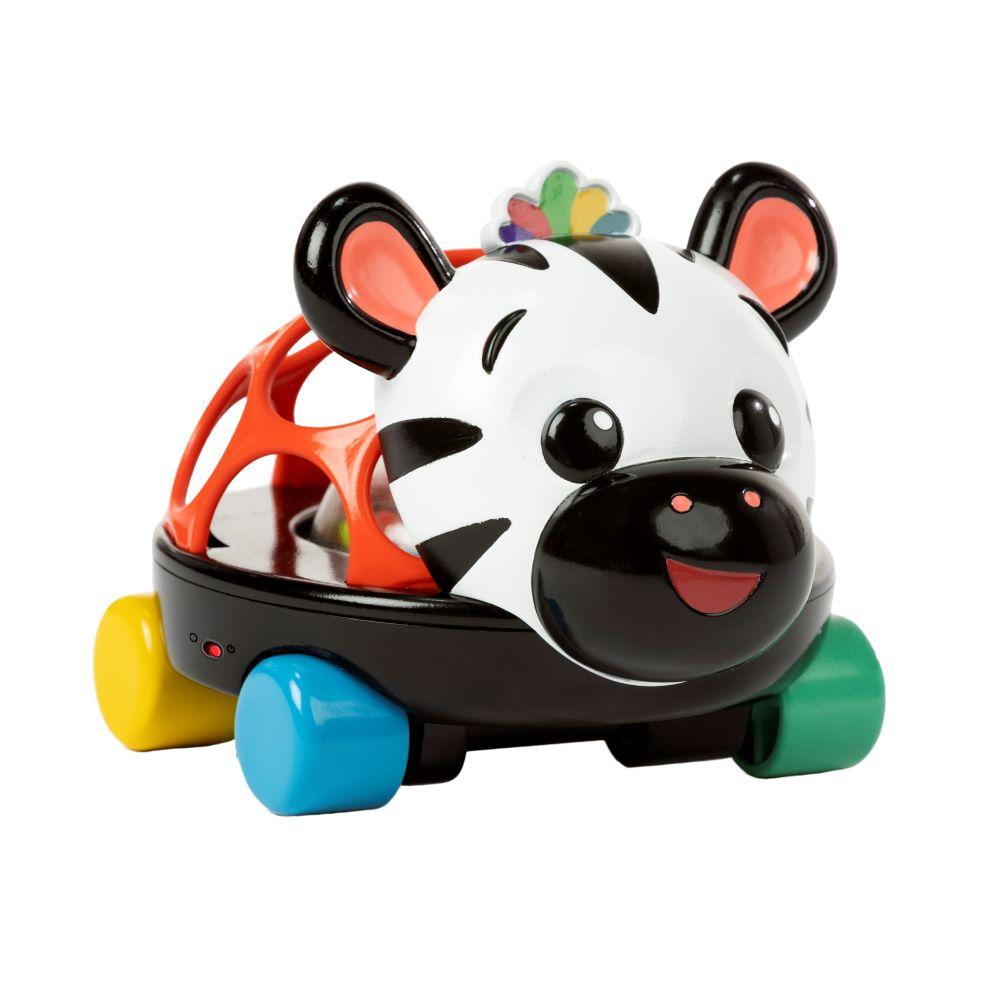 Baby Einstein - Curious Car Zen Oball Toy Car & Rattle - Zen the Zebra