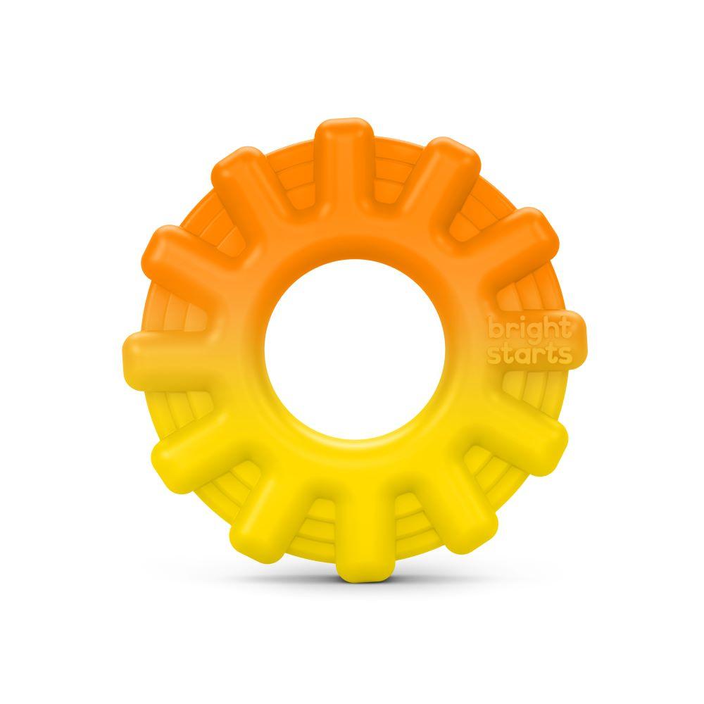 Bright Starts - Chance of Smiles Silicone Teether - Sun and Rainbow (pack of 2)