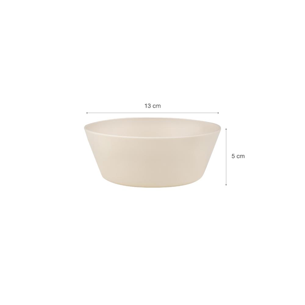Citron - PLA Bowl Set of 4 - Green/Cream