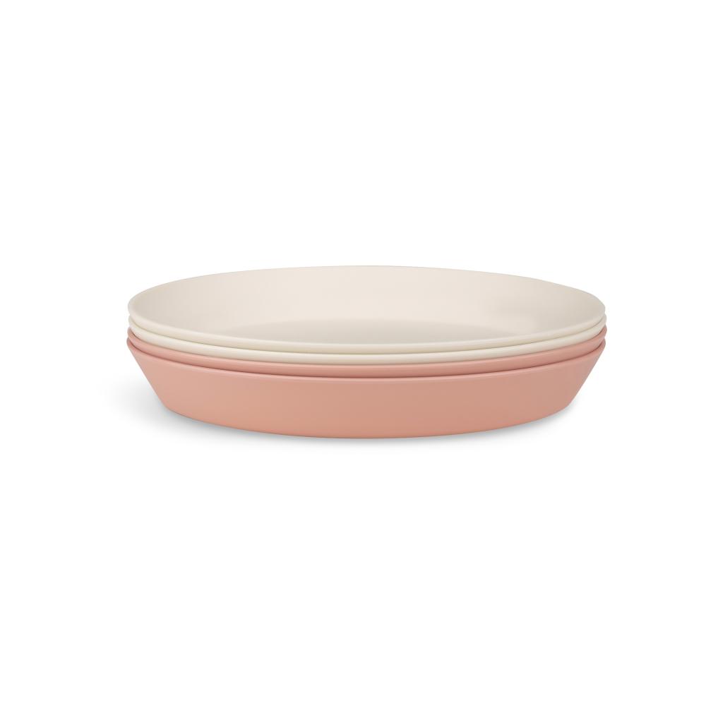 Citron - PLA Plate Set of 4 - Pink/Cream