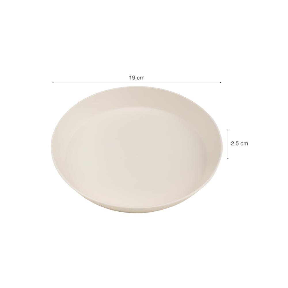 Citron - PLA Plate Set of 4 - Pink/Cream