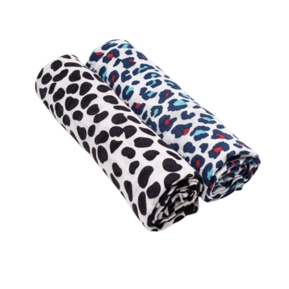 Etta Loves - Animal Muslin - 2 Pack