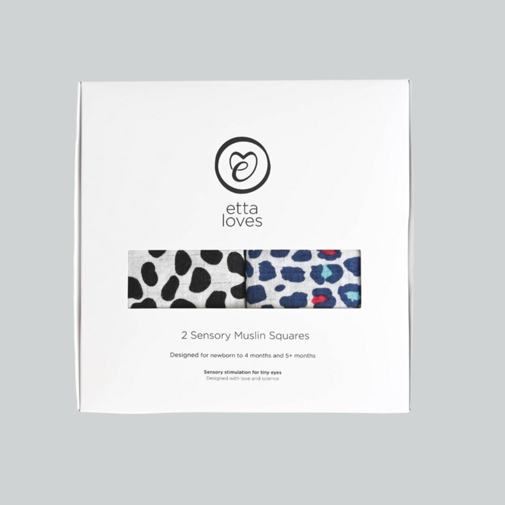 Etta Loves - Animal Muslin - 2 Pack