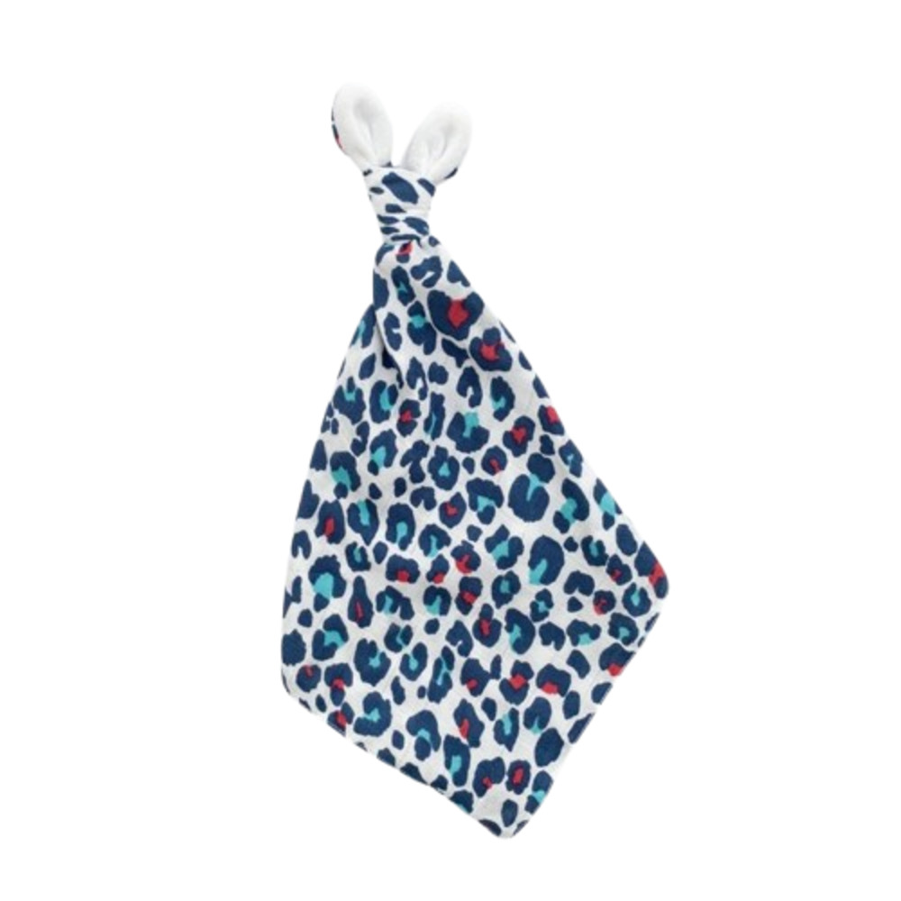 Etta Loves - Blue Leopard Comforter