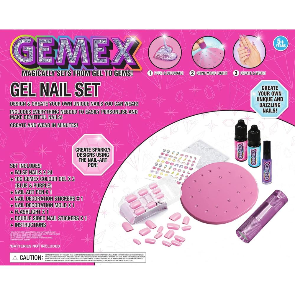 Gemex - John Adams Nail Set Medium - Ages 5+ Years