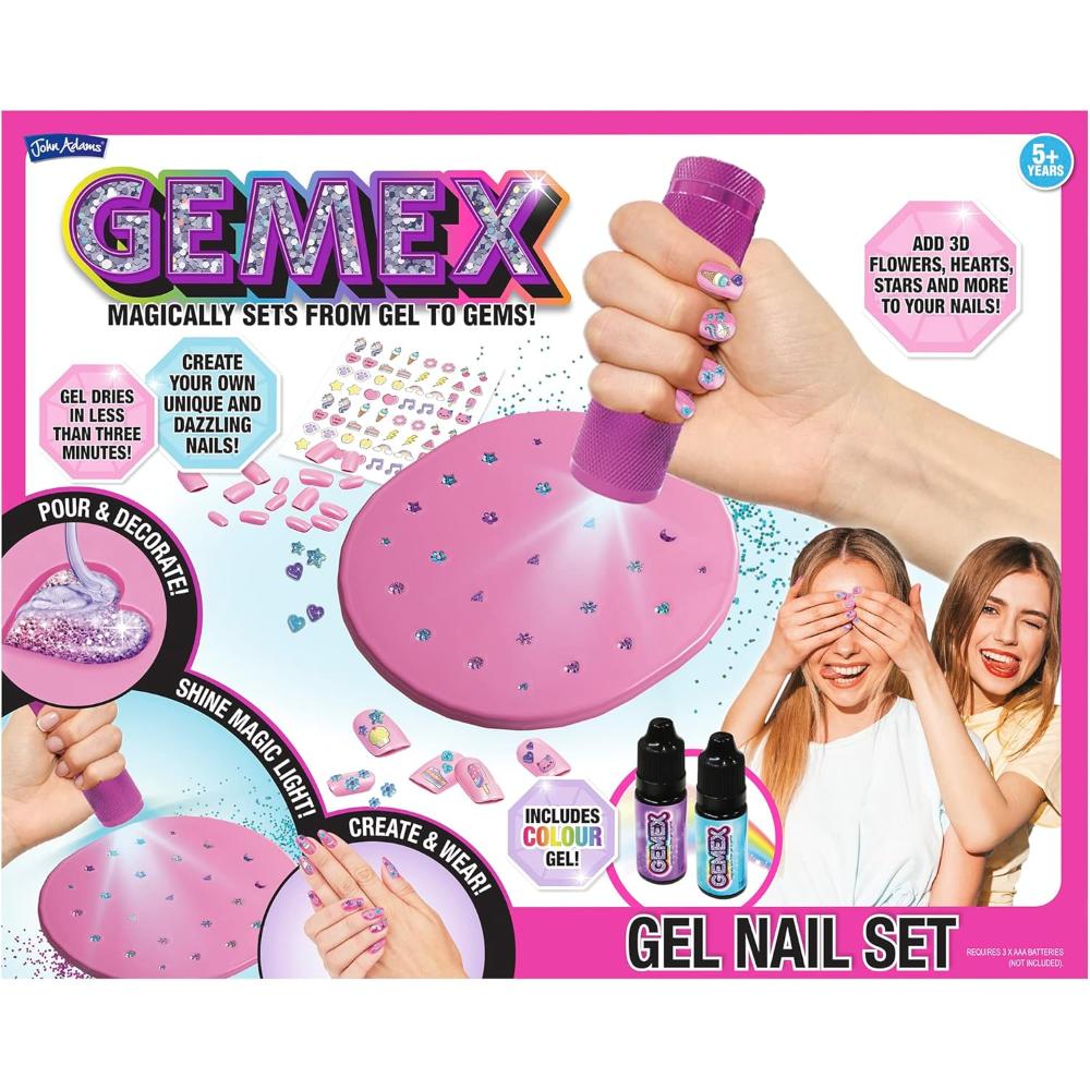 Gemex - John Adams Nail Set Medium - Ages 5+ Years