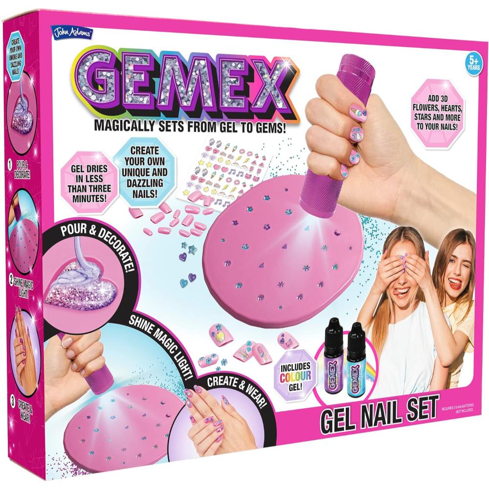 Gemex - John Adams Nail Set Medium - Ages 5+ Years