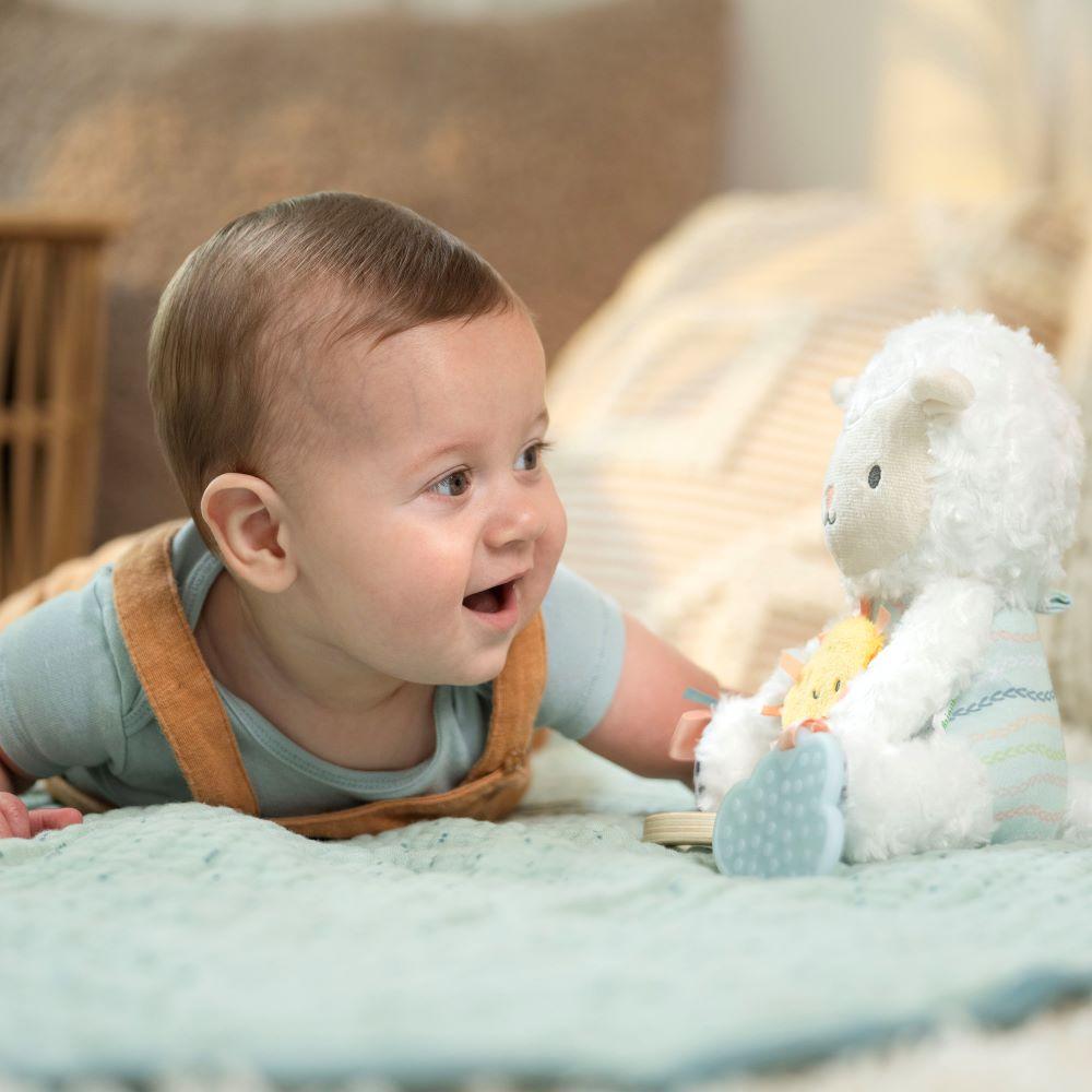 Ingenuity - Calm Springs Plush Activity Pal Cloud Teether - Sheppy
