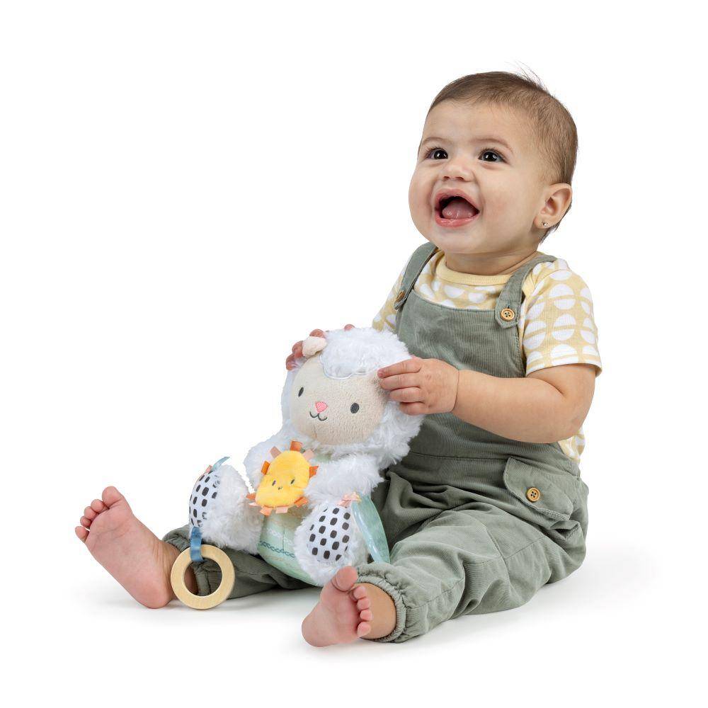 Ingenuity - Calm Springs Plush Activity Pal Cloud Teether - Sheppy