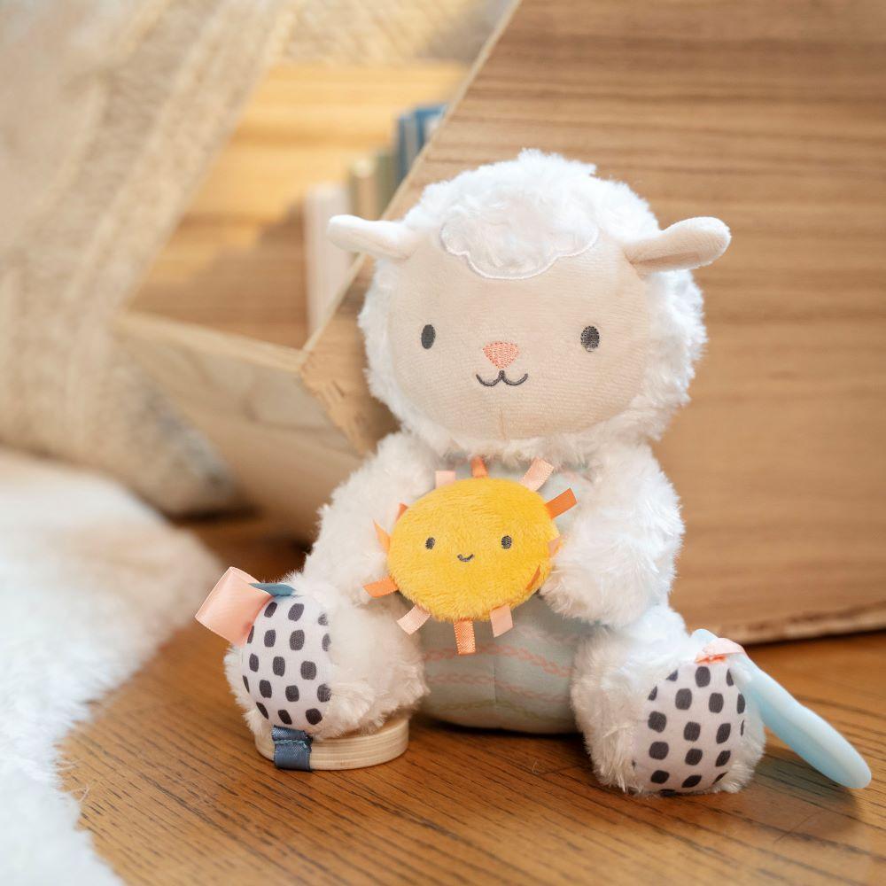 Ingenuity - Calm Springs Plush Activity Pal Cloud Teether - Sheppy
