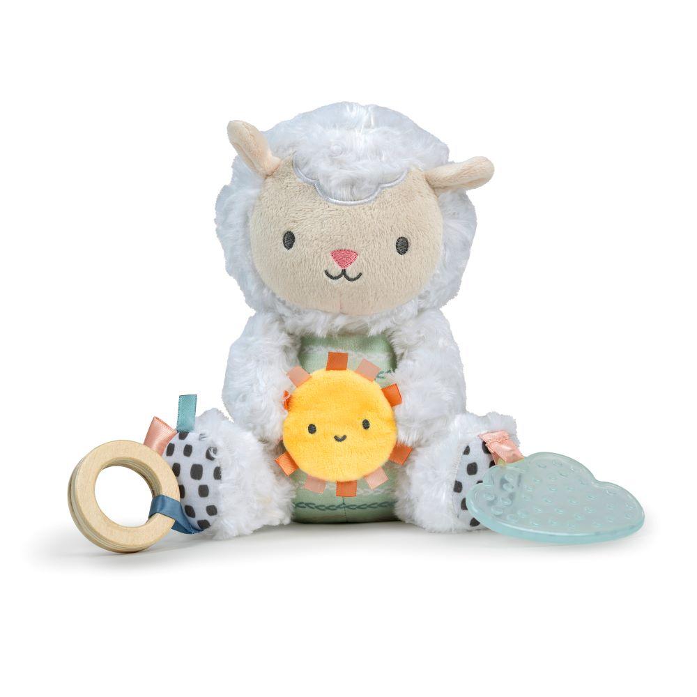 Ingenuity - Calm Springs Plush Activity Pal Cloud Teether - Sheppy