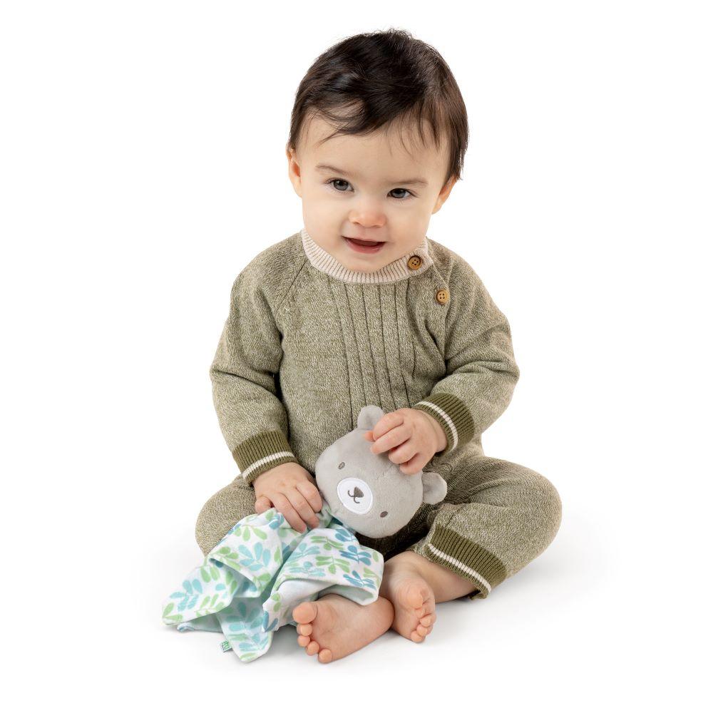 Ingenuity - Cozy Lovey Plush Security Blanket - Nate
