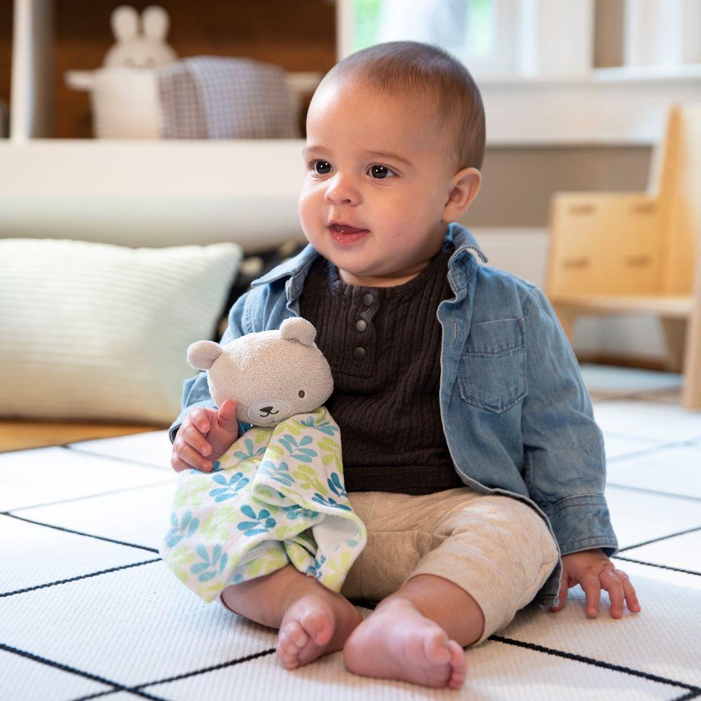 Ingenuity - Cozy Lovey Plush Security Blanket - Nate