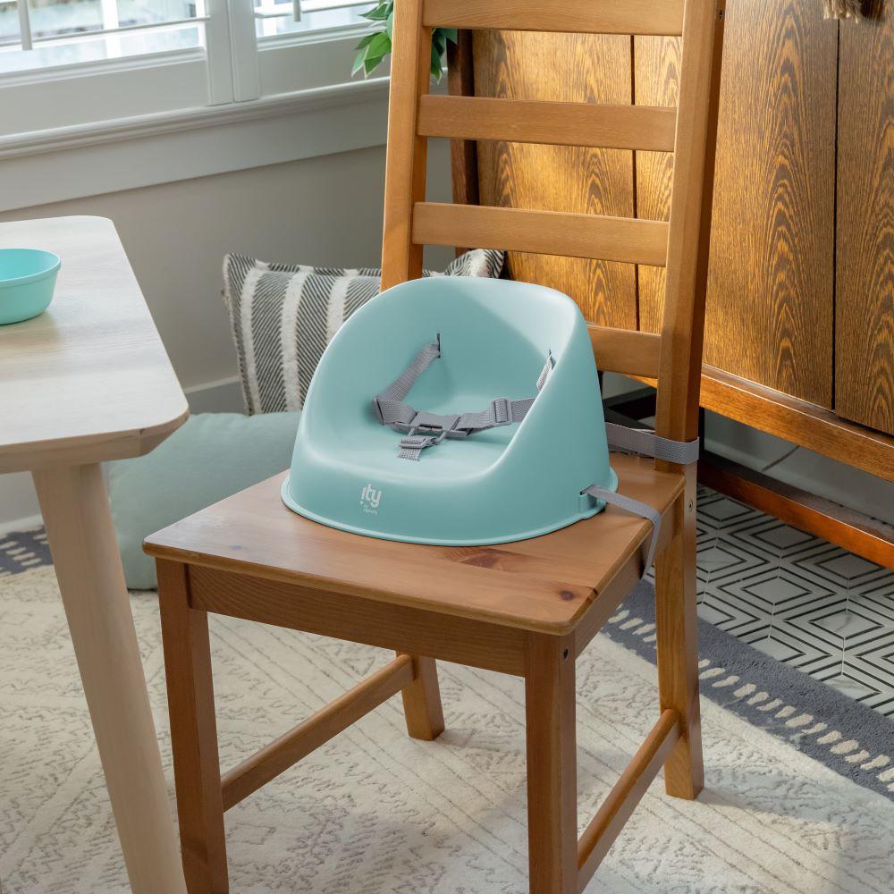 Ingenuity - Simplicity Seat Easy-clean Baby Booster Feeding Chair - Blue