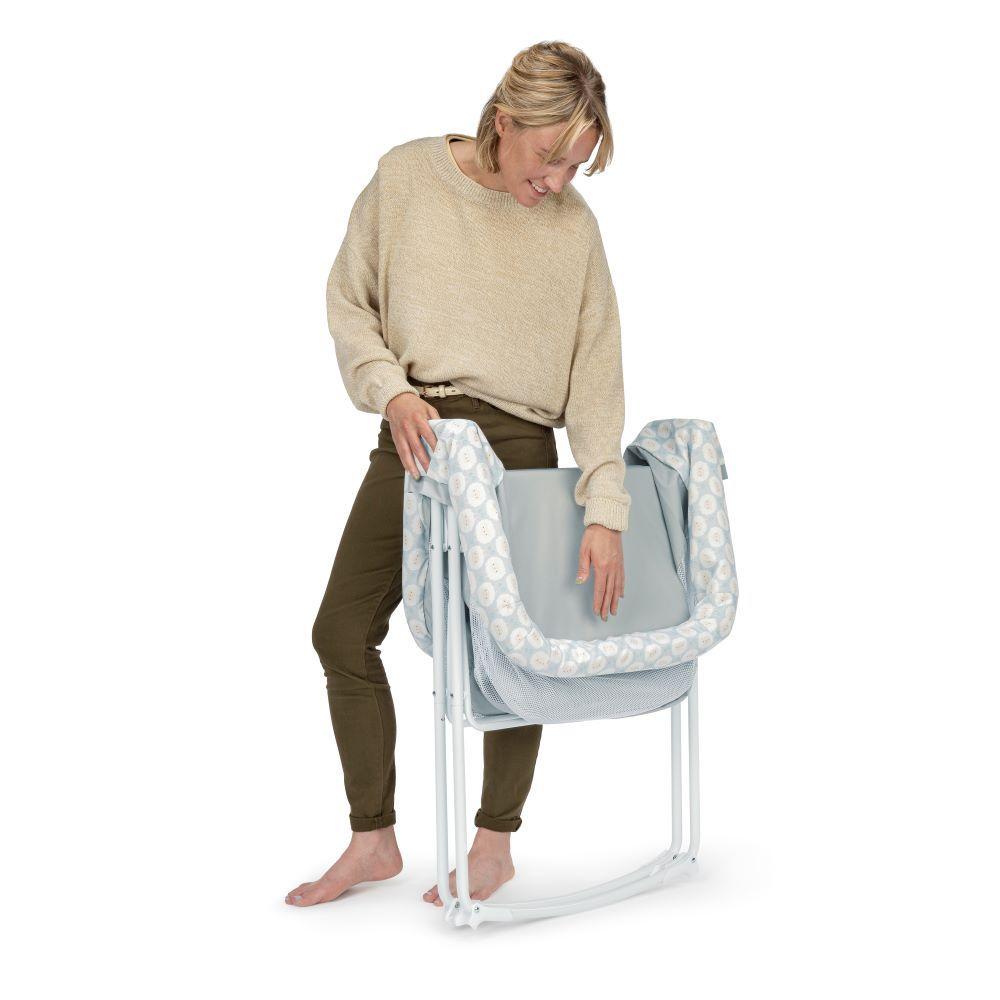Ingenuity - Snooze & Stow Rocking Portable Folding Bassinet - Sheppy