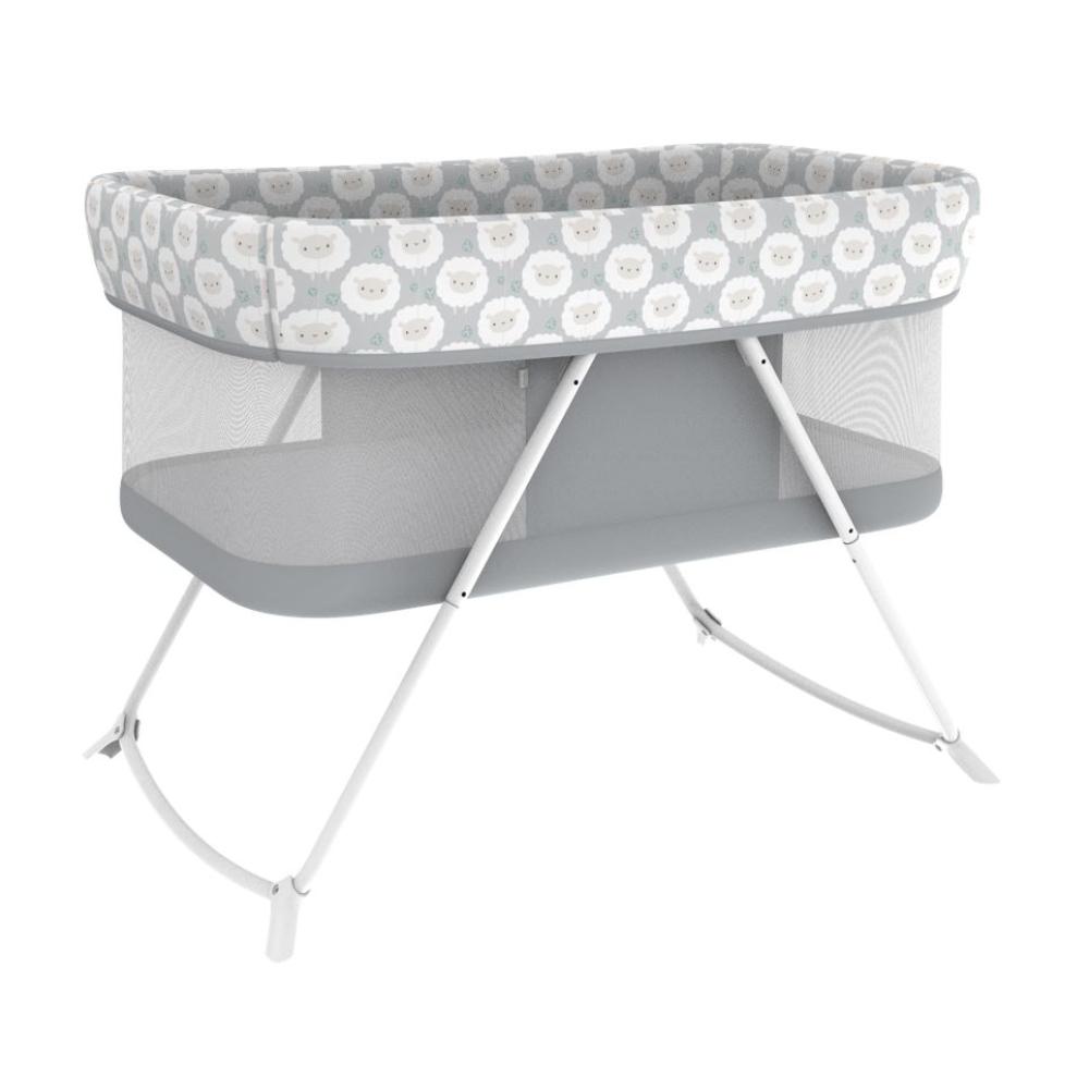 Ingenuity - Snooze & Stow Rocking Portable Folding Bassinet - Sheppy