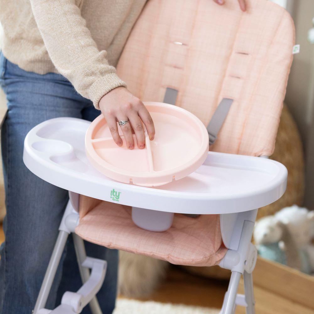 Ingenuity - Sun Valley Compact Folding High Chair - Pink