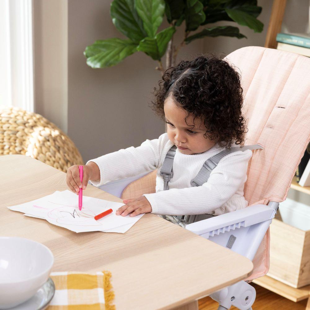 Ingenuity - Sun Valley Compact Folding High Chair - Pink