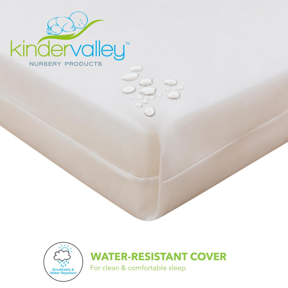 Kinder Valley - Kinder Flow 100cm X 50cm Mattress Compact Cot - White