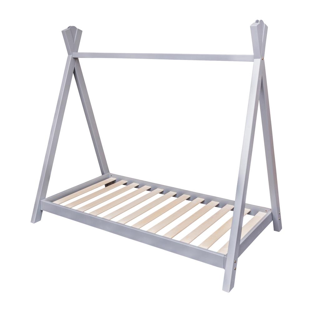 Kinder Valley - Teepee Toddler Bed Pocket Sprung Mattress - Grey
