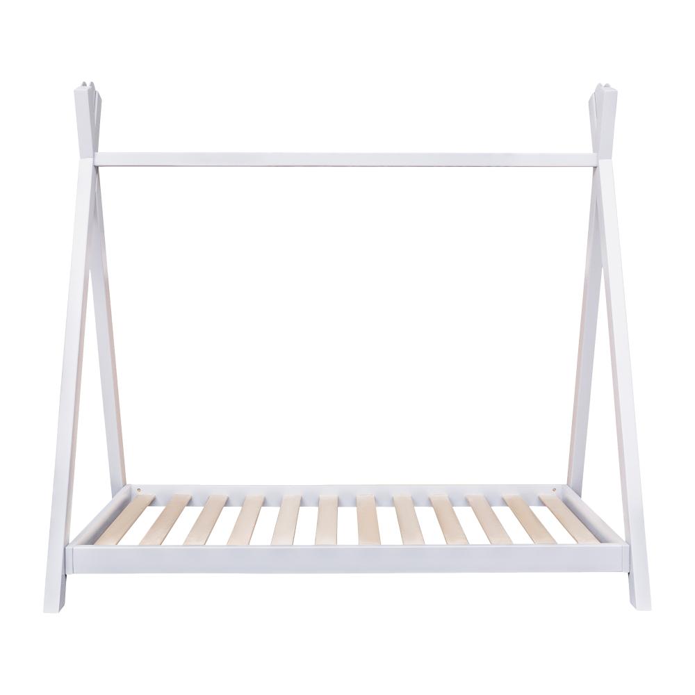 Kinder Valley - Teepee Toddler Bed With Kf Mattress - White