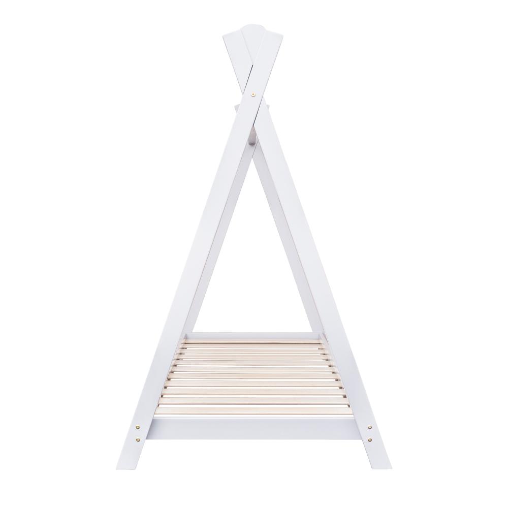Kinder Valley - Teepee Toddler Bed With Kf Mattress - White