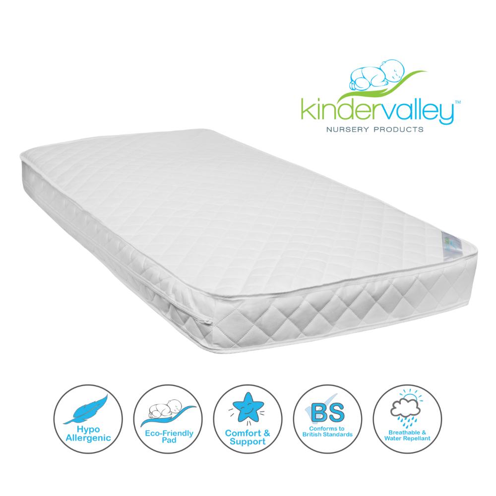Kinder Valley - Two-tone Teepee Toddler Bed Pocket Sprung Mattress