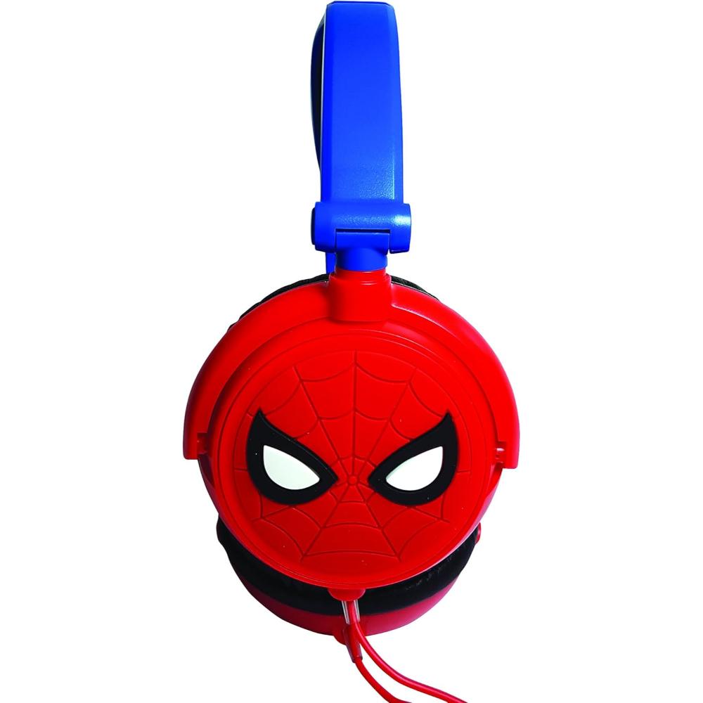 Lexibook - Marvel Spider-Man Peter Parker Stereo Headphone - Red/Blue