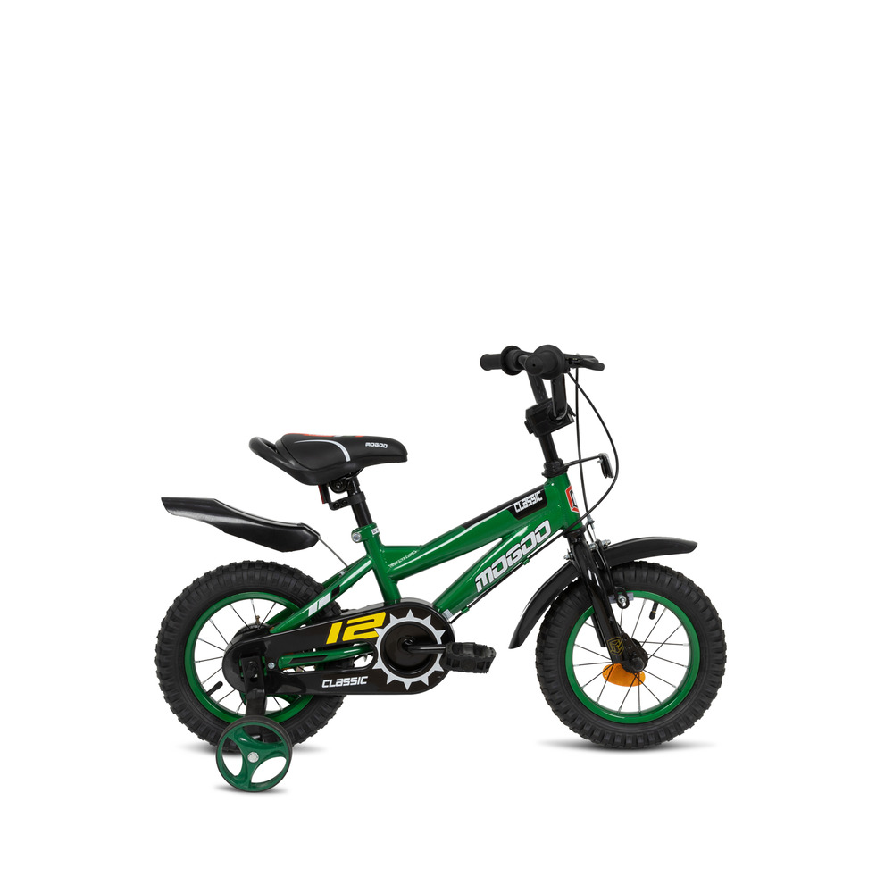 Mogoo - Classic Kids Bicycle - 12 Inch - Green