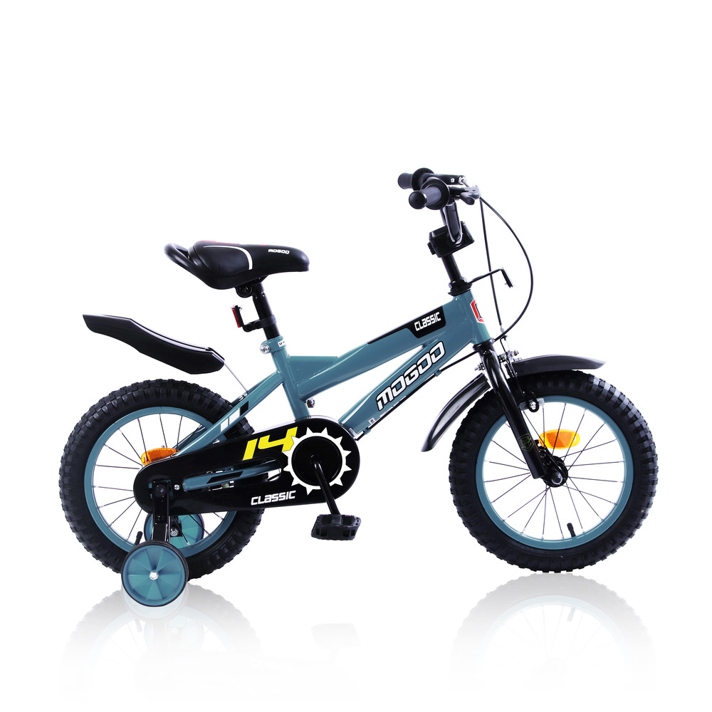 Mogoo - Classic Kids Bike - 14 Inch - Grey