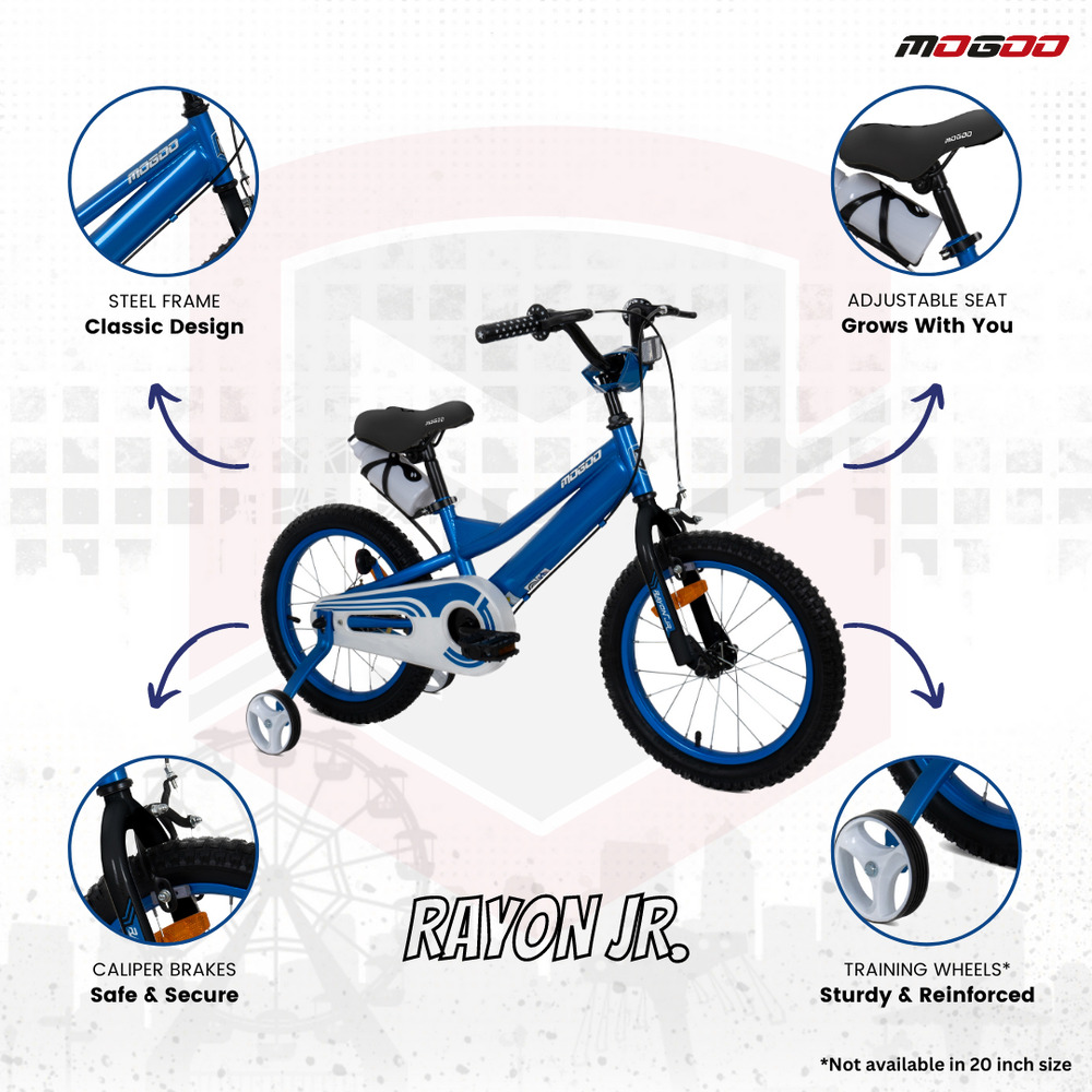 Mogoo - Rayon Junior 2.0 16 Inch Kids Bicycle - Blue