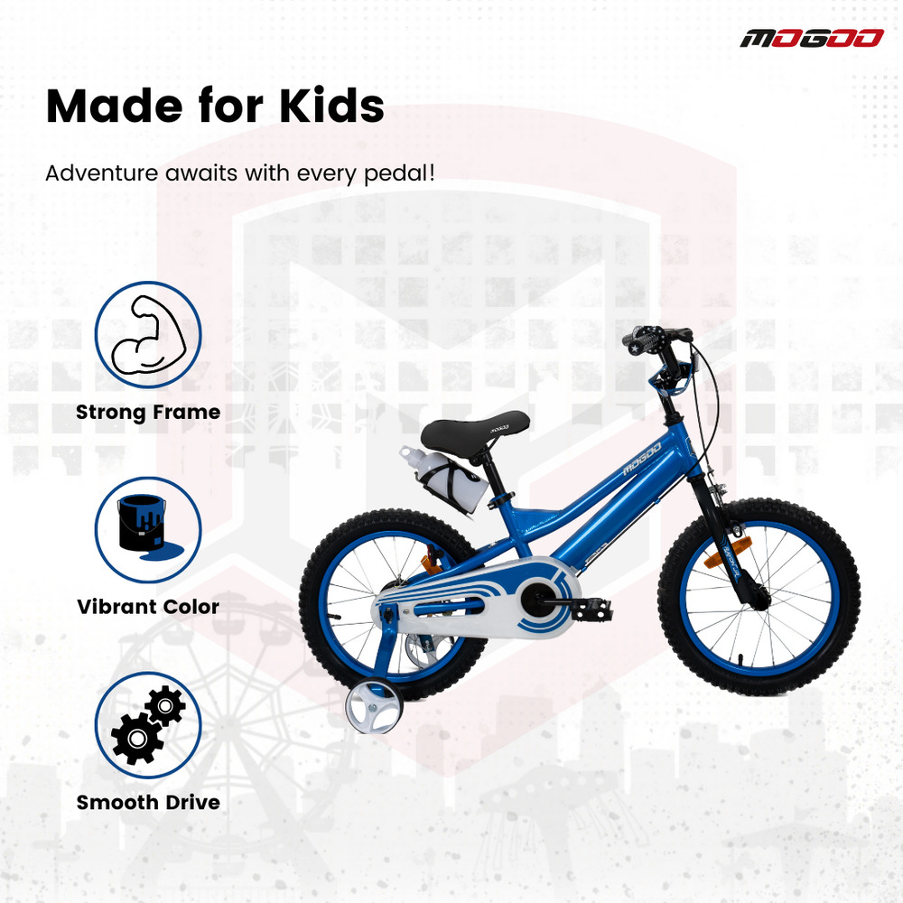 Mogoo - Rayon Junior 2.0 16 Inch Kids Bicycle - Blue