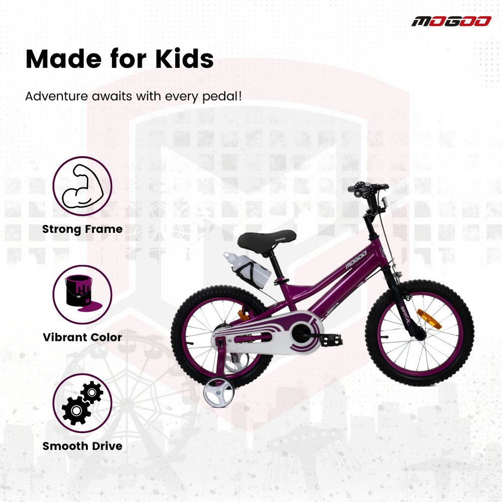 Mogoo - Rayon Junior 2.0 20 Inch Kids Bicycle - Purple