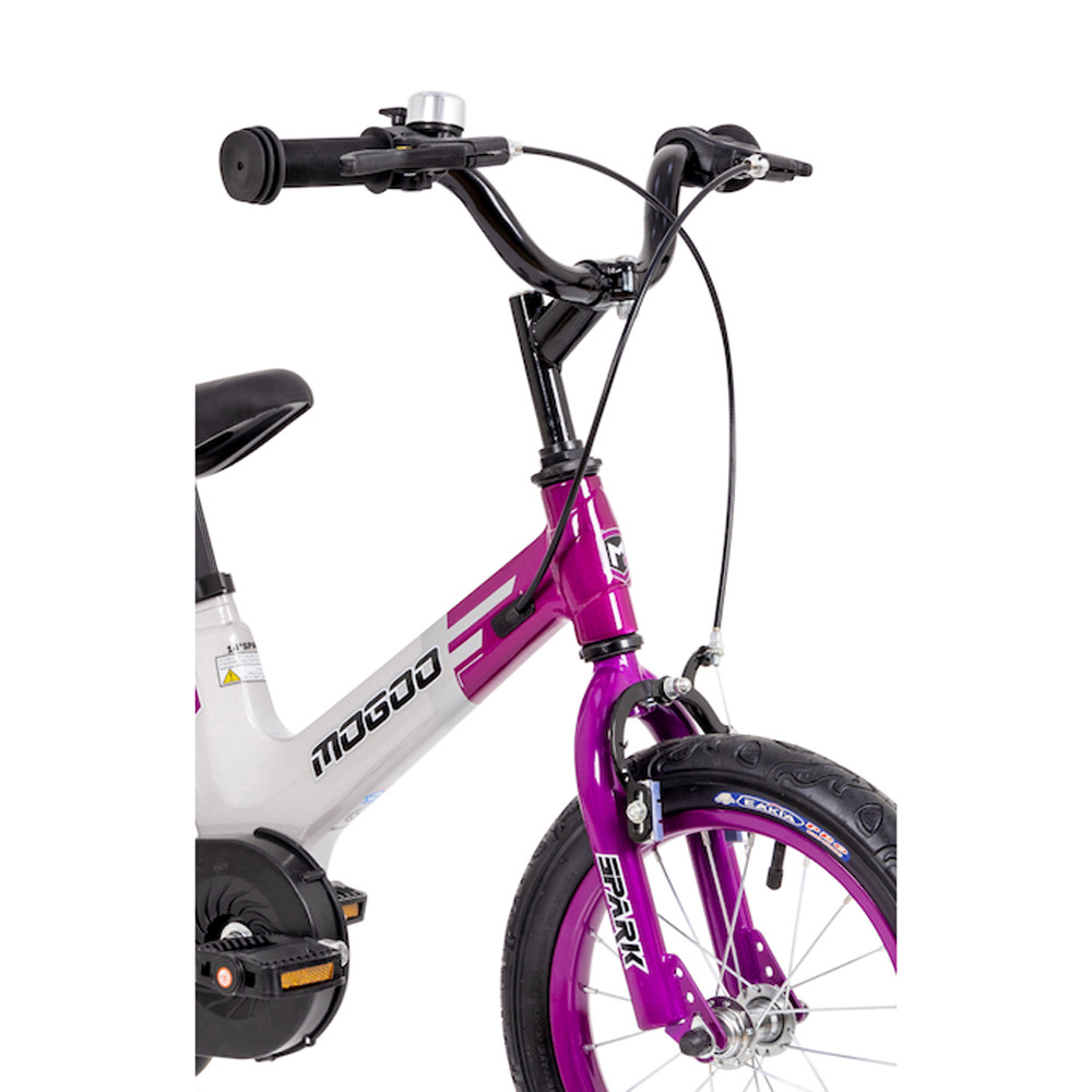 Mogoo - Spark Magnesium Kids Bicycle - 14 Inch - Purple