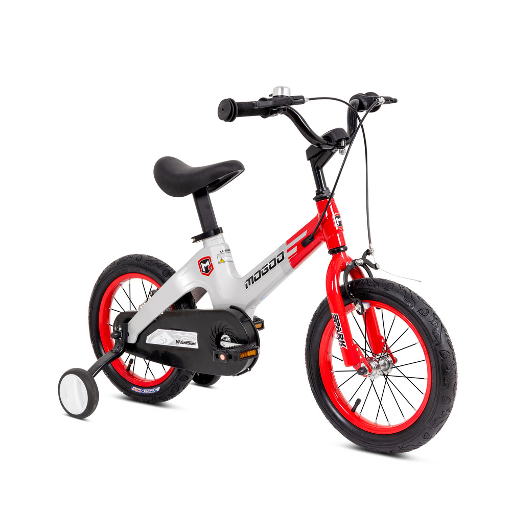Mogoo - Spark Magnesium Kids Bicycle - 14 Inch - Red
