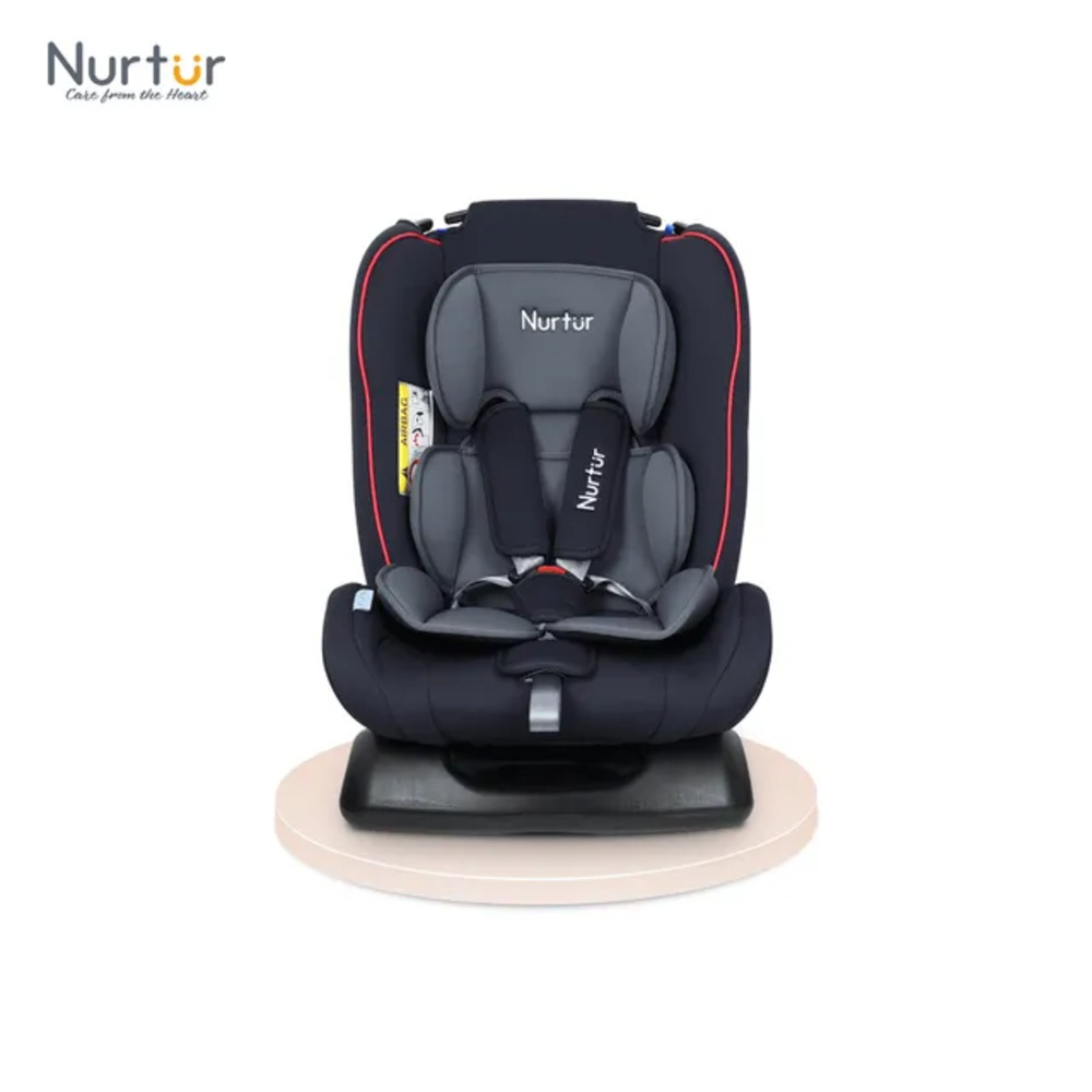 Nurtur - 3-In-1 Bruno Baby Car Seat - Black and Red