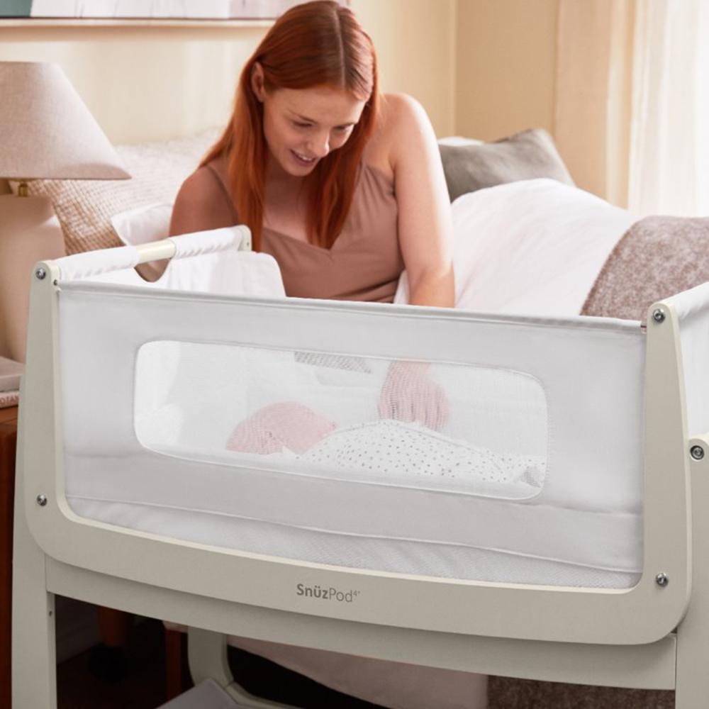 SnuzPod - 4 Bedside Crib - Barley