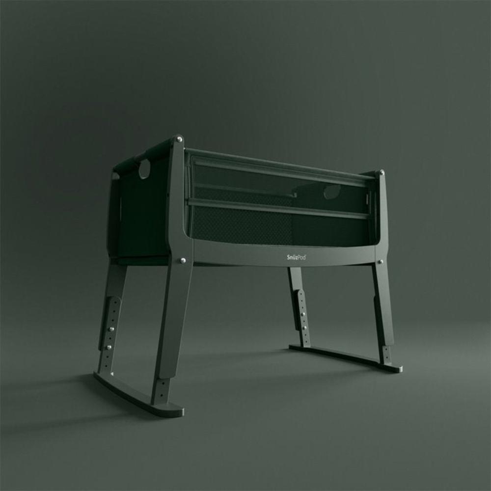 SnuzPod - Studio Bedside Crib - Berlin/Green