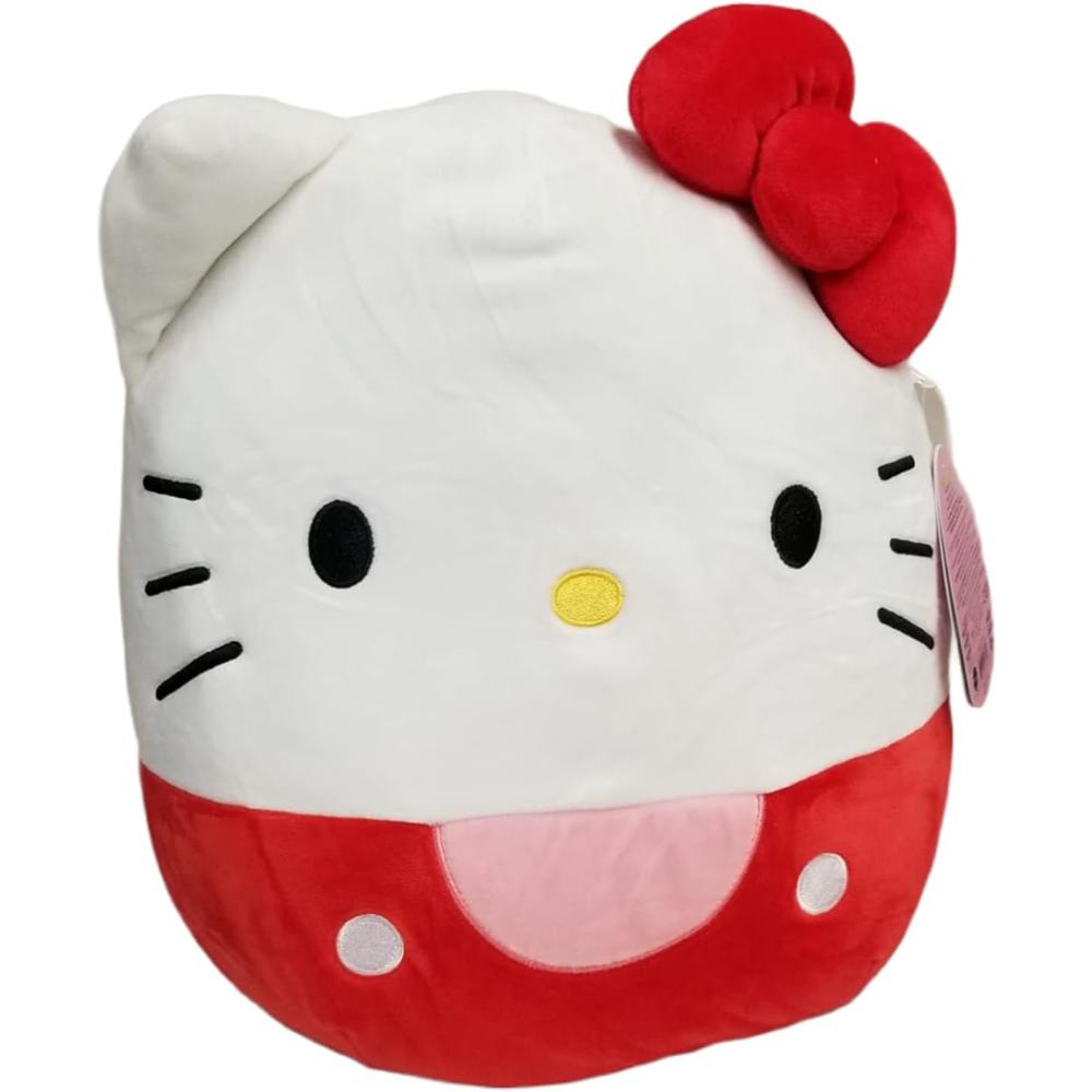 Squishmallows - Little Sanrio Core Hello Kitty In Red Suit Plush Toy - 10 Inch