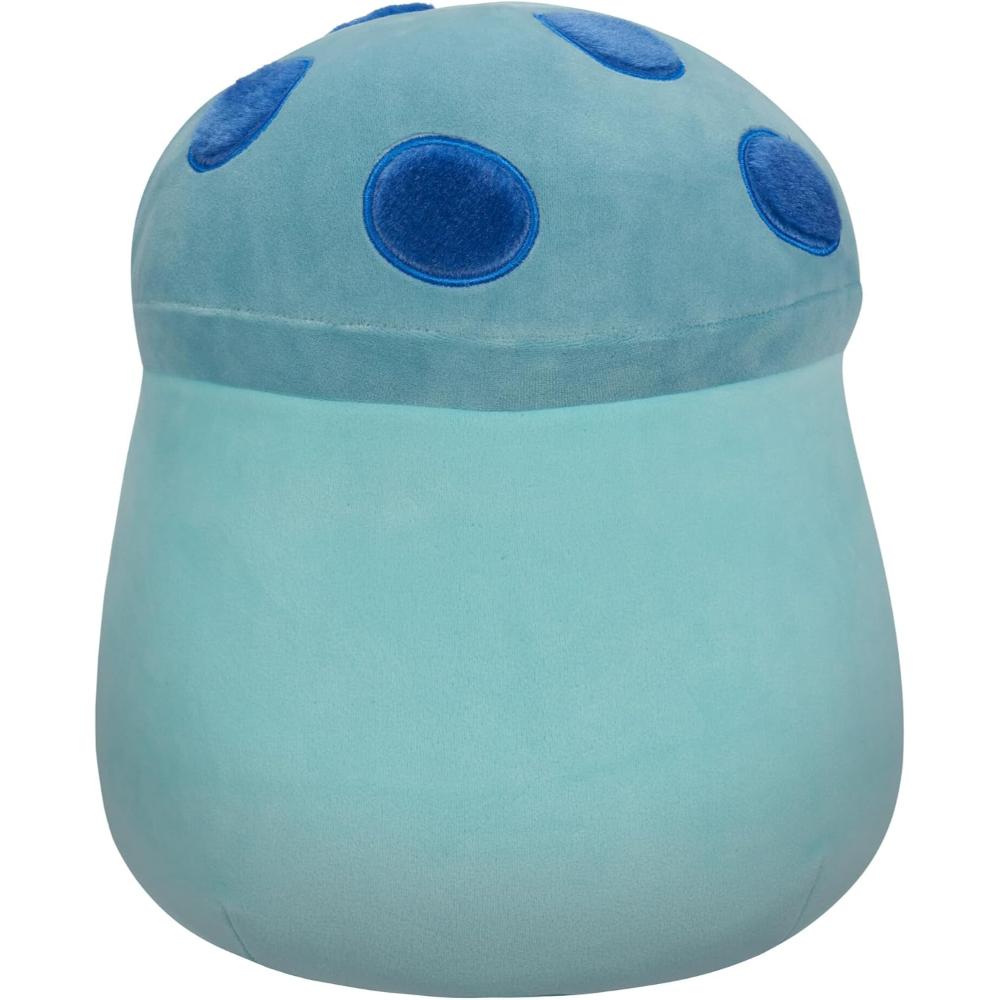 Squishmallows - Original 12-Inch Ankur Teal Mushroom with Fuzzy Blue Spots and Belly