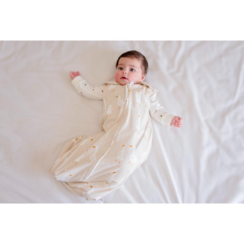Tickle Tickle - Organic Cotton Sleeping Bag 1.0 Tog - Dewey Duck