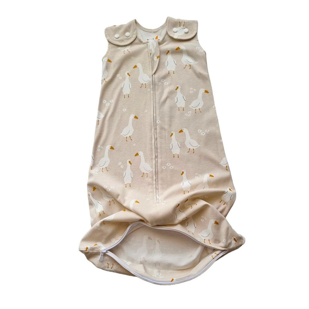 Tickle Tickle - Organic Cotton Sleeping Bag 1.0 Tog - Dewey Duck