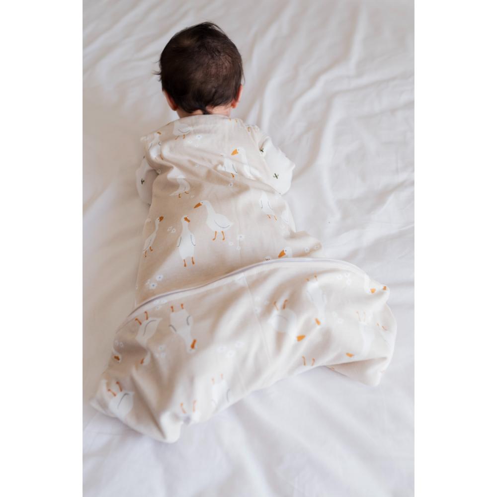 Tickle Tickle - Organic Cotton Sleeping Bag 1.0 Tog - Dewey Duck