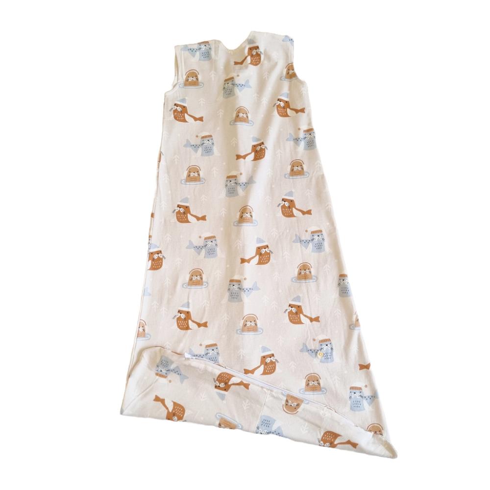 Tickle Tickle - Organic Cotton Sleeping Bag 1.0 Tog - Wally Whisker