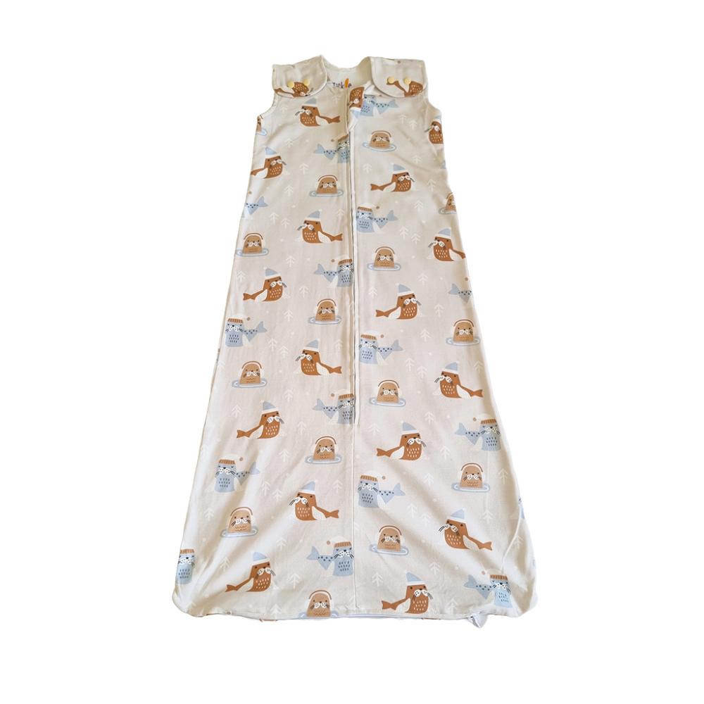 Tickle Tickle - Organic Cotton Sleeping Bag 1.0 Tog - Wally Whisker