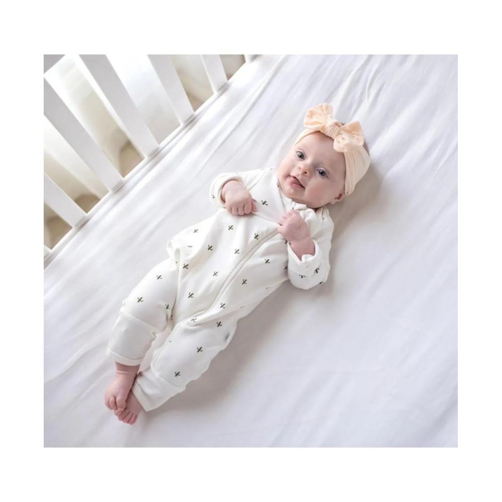 Tickle Tickle - SpikyOlea Organic Zipup Sleepsuits Value (Pack of 2)